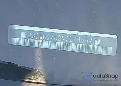 2009 Chevrolet Impala Ls z USA, uszkodzony, nr VIN 2G1WB57K291324537